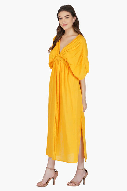 Set of 6 Amber Cotton Dobby Maxi Cover Up (S,M,L)