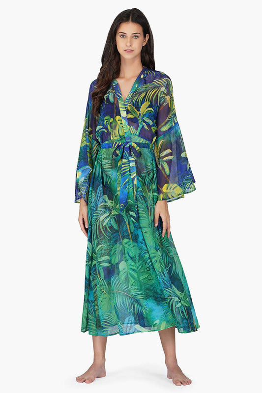 Set of 6 Green Goddess Kimono Cover Up (S,M,L)