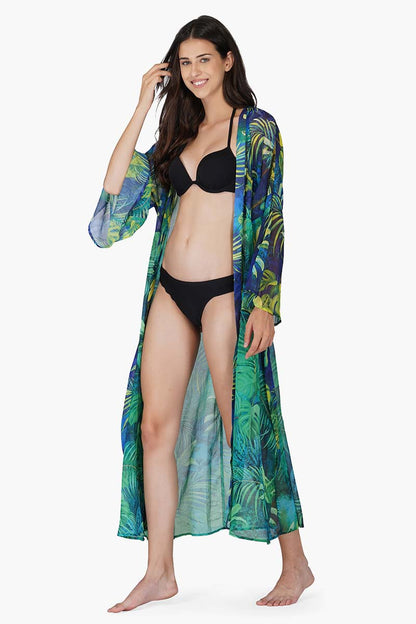 Set of 6 Green Goddess Kimono Cover Up (S,M,L)