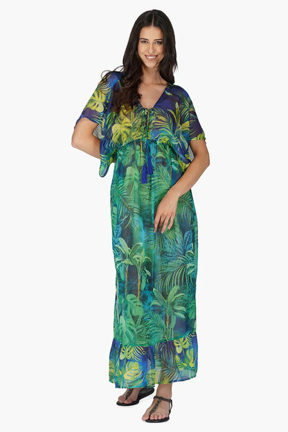Set of 6 Green Goddess Dress Cover Up (S,M,L)