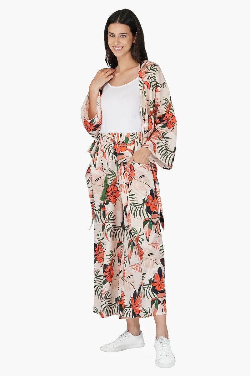 Set of 6 Tropical Sunset Lounge Pants (S,M,L)