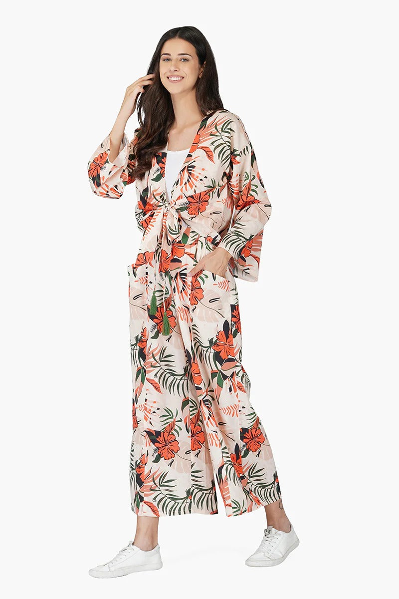 Set of 6 Tropical Sunset Lounge Pants (S,M,L)