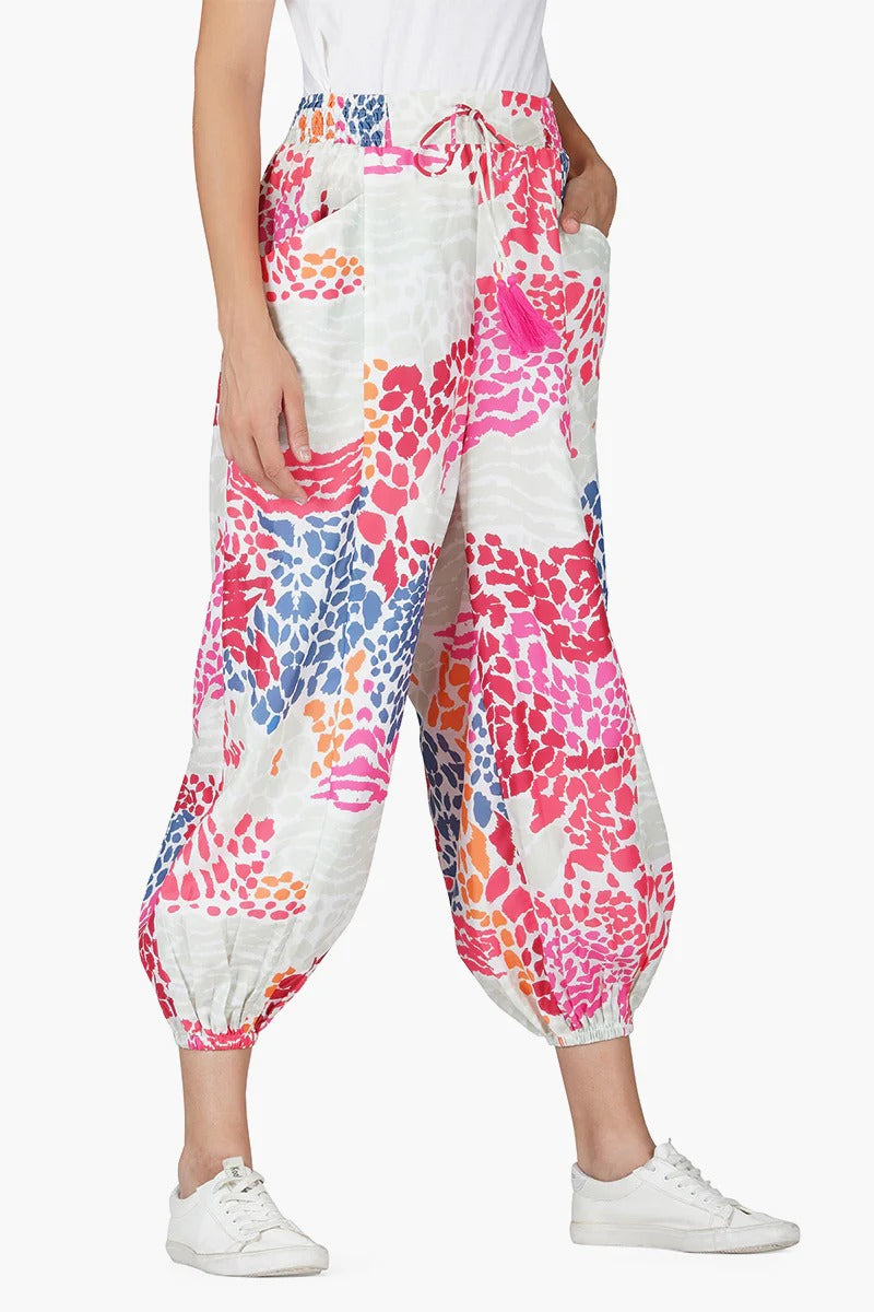 Set of 6 Wild Berry Animal Print Pants (S,M,L)