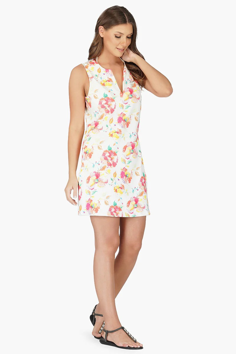 Set of 6 Camellia Floral Short Dress (S,M,L)