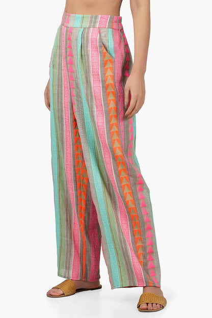 Set of 6 Dora Yarn Dyed Striped Pants (S,M,L)