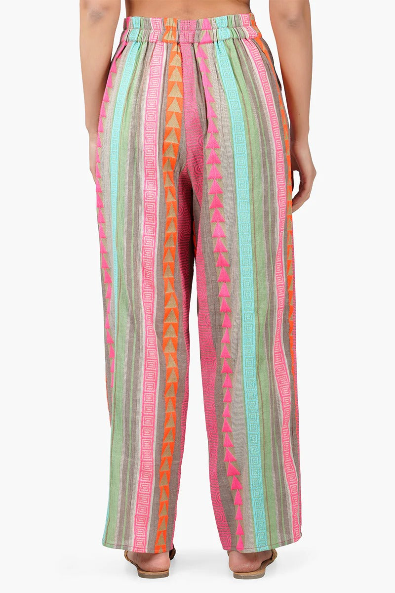 Set of 6 Dora Yarn Dyed Striped Pants (S,M,L)