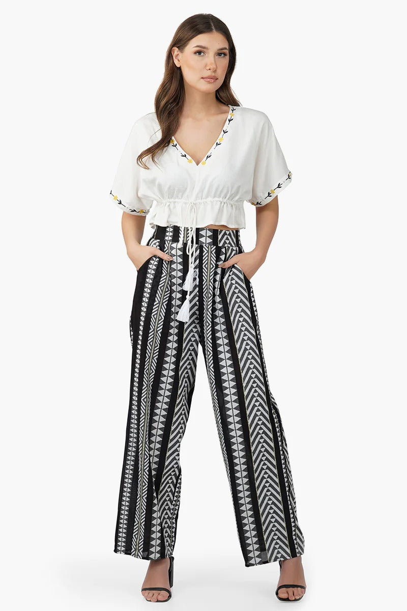 Set of 6 Lori Mexican Striped Pants (S,M,L)