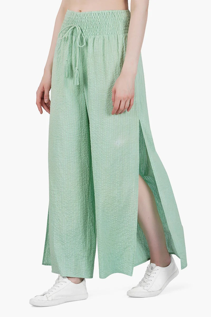 Set of 6 Jean Seer Sucker Pants (S,M,L)