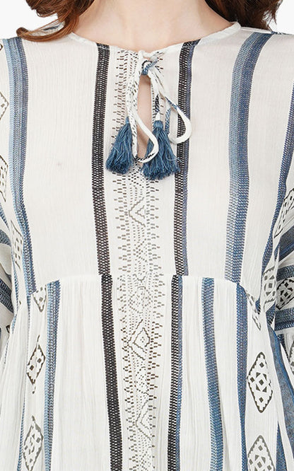 Set of 6 Gianna Striped Short Dress (S,M,L)