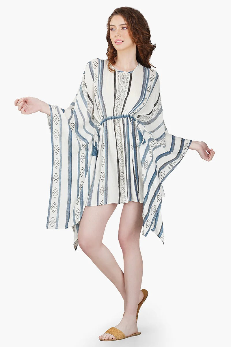 Set of 6 Gianna Striped Kaftan Dress (S,M,L)