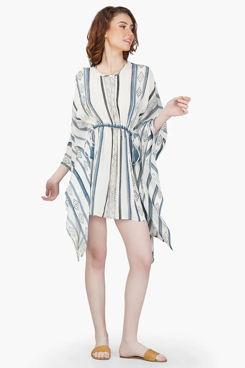 Set of 6 Gianna Striped Kaftan Dress (S,M,L)