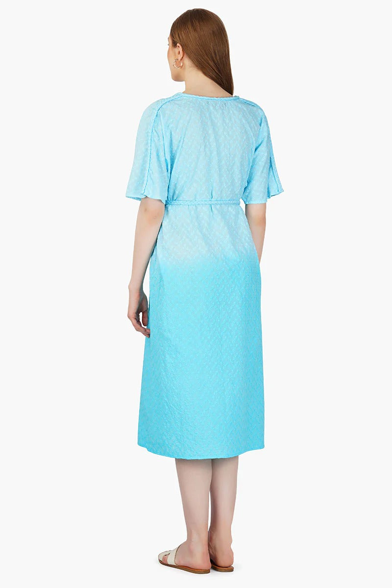 Set of 6 Frances Ombre Embroidered Dress (S,M,L)