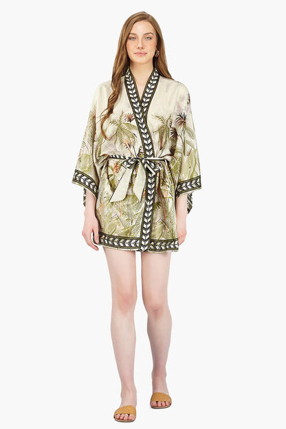 Set of 6 Olivia Printed Kimono Cover Up (S,M,L)