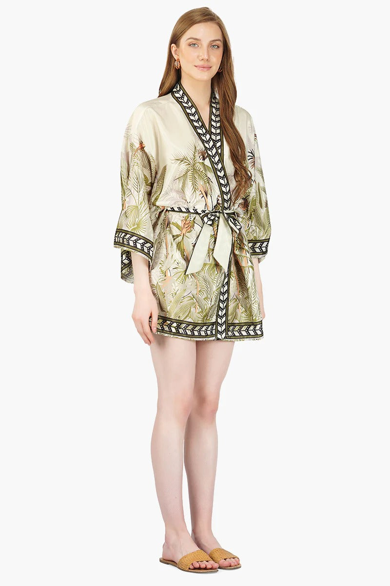 Set of 6 Olivia Printed Kimono Cover Up (S,M,L)