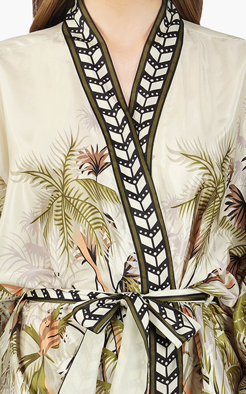 Set of 6 Olivia Printed Kimono Cover Up (S,M,L)