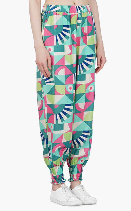 Set of 6 Jack Toucan Viscose Pants (S,M,L)