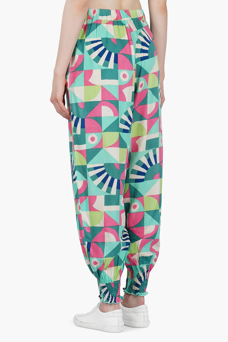 Set of 6 Jack Toucan Viscose Pants (S,M,L)