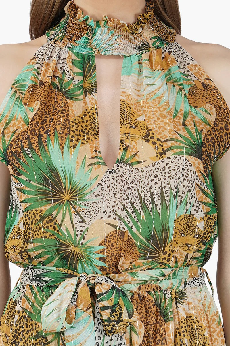 Set of 6 Masai Cheetah Jumpsuit (S,M,L)