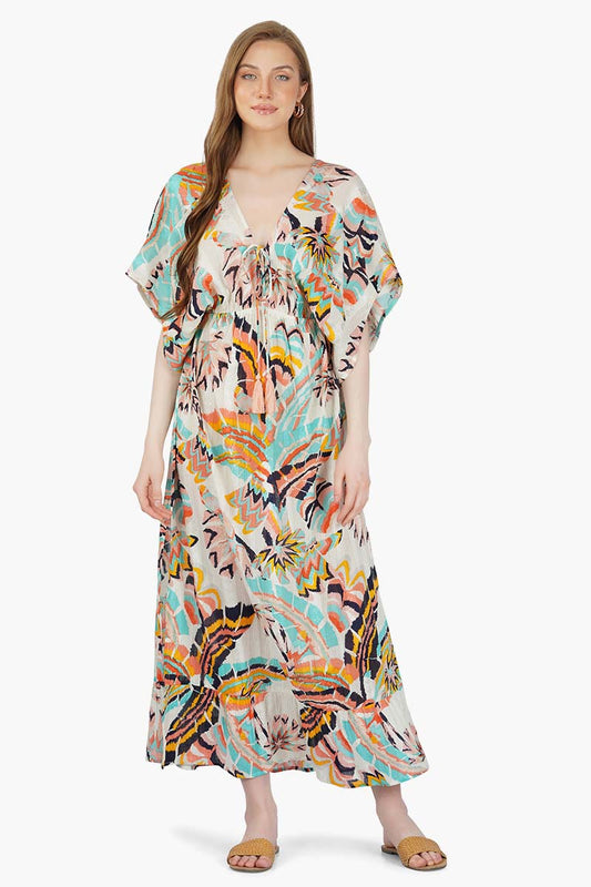 Set of 6 Sunflora Maxi Dress  (S,M,L)