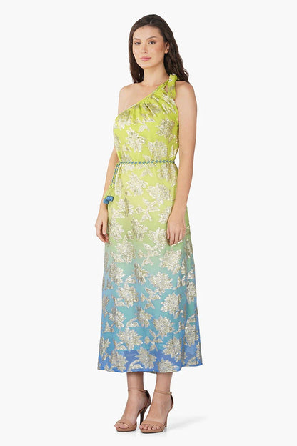 Set of 6 Summer June One Shoulder Lurex Dress (S,M,L)