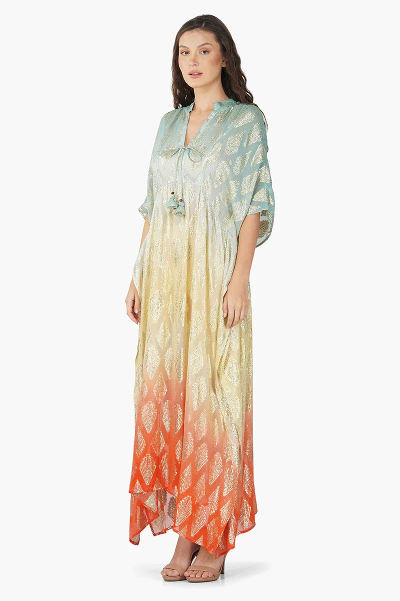 Set of 6 Magnolia Lurex Kaftan (S,M,L)