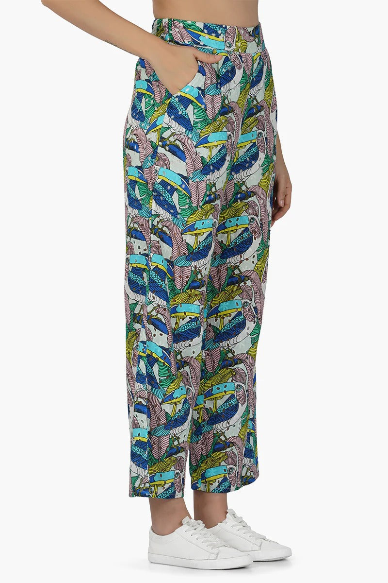 Set of 6 Tiffany Printed Pants (S,M,L)