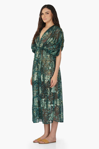 Set of 6 Nevada Tiger Lurex Beach Dress (S,M,L)