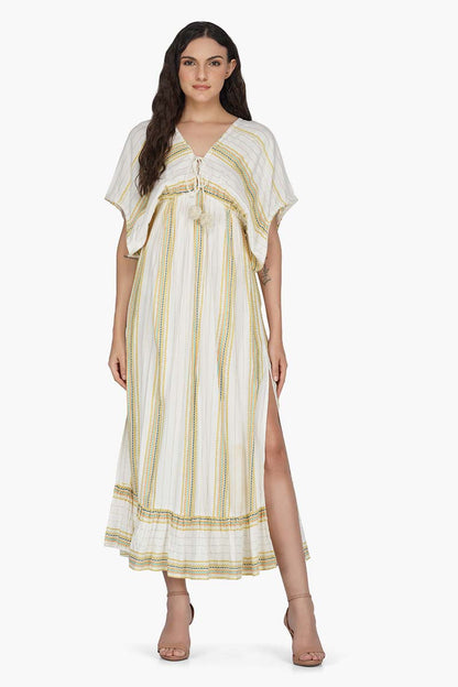 Set of 6 Roman Stripe Maxi Dress (S,M,L)