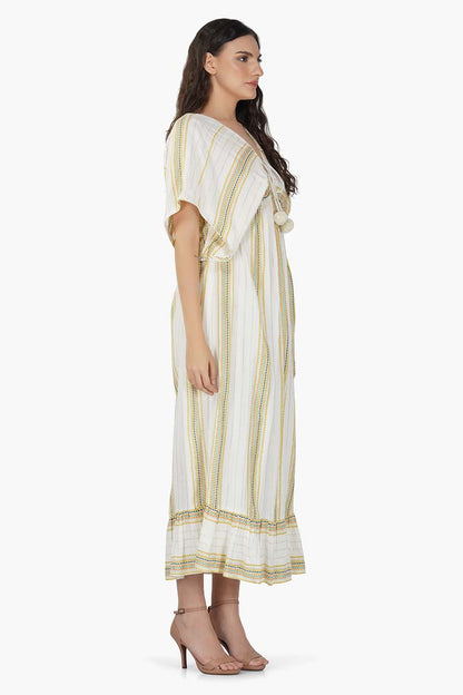 Set of 6 Roman Stripe Maxi Dress (S,M,L)