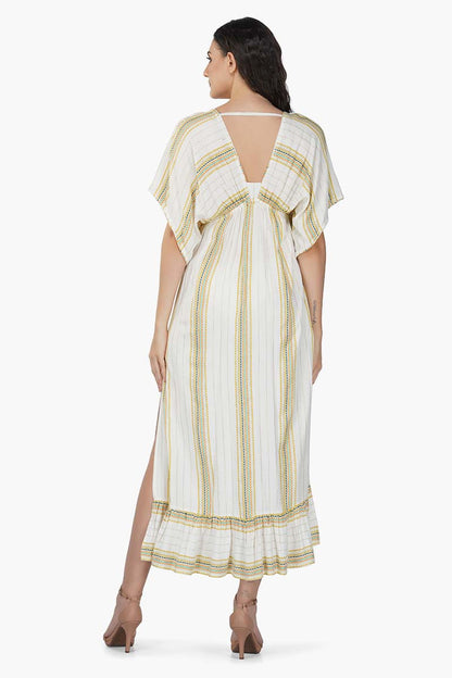 Set of 6 Roman Stripe Maxi Dress (S,M,L)