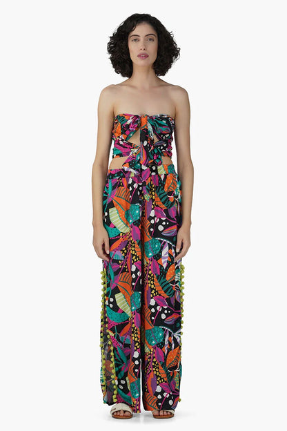 Set of 6 Brazil Color Leafs Pant (S,M,L)
