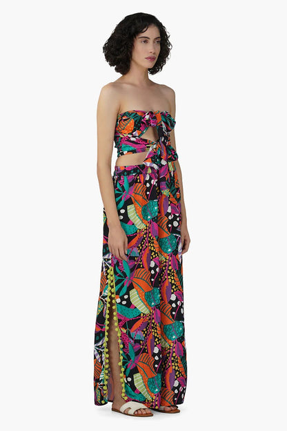 Set of 6 Brazil Color Leafs Pant (S,M,L)