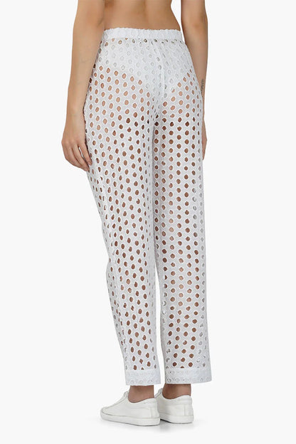 Set of 6 White Loop Pant (S,M,L)