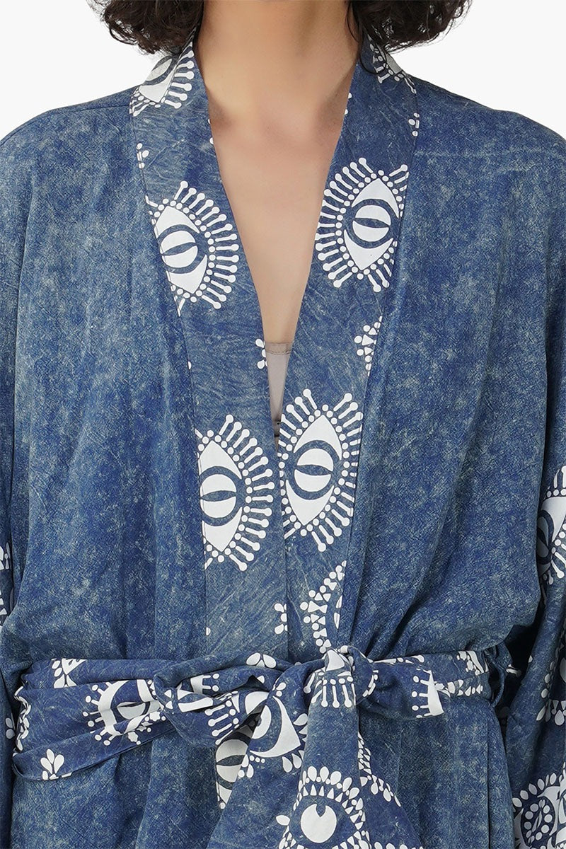 Set of 6 Soul Gypsy Eye Printed Cover Up (S,M,L)