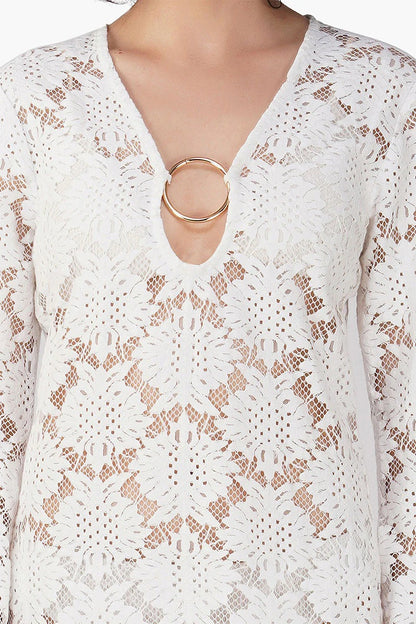 Set of 6 Ada Golden Roing Crochet Dress (S,M,L)