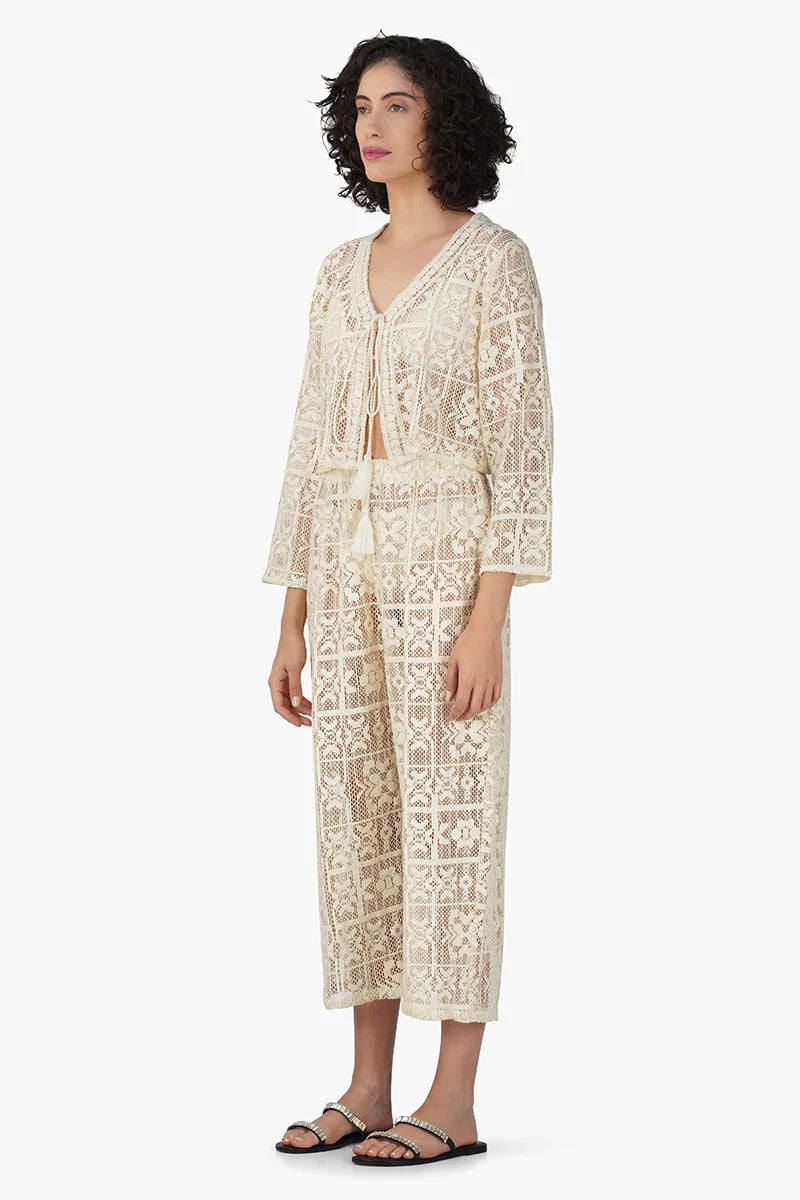 Set of 6 Margot Lace Crochet Coord Set (S,M,L)