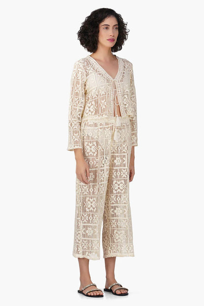 Set of 6 Margot Lace Crochet Coord Set (S,M,L)