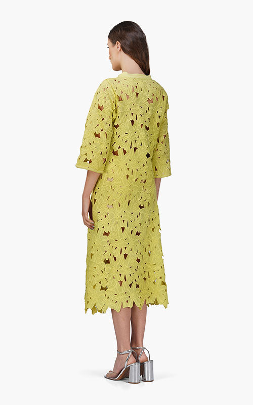 Set of 6 Fall For Neon Floral Lace  Cover Up Dress (S,M,L)