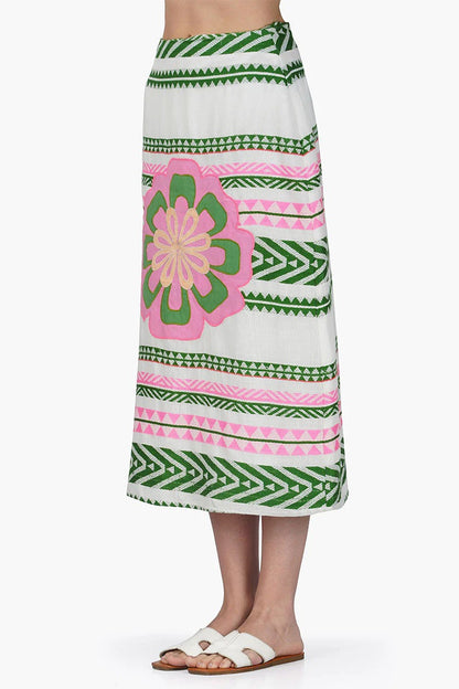 Set of 6 Freesia Y/D Stripe Skirt (S,M,L)