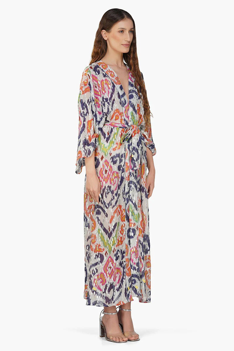 Set of 6 Multi Abstract  Gloria Cover Up (S,M,L)