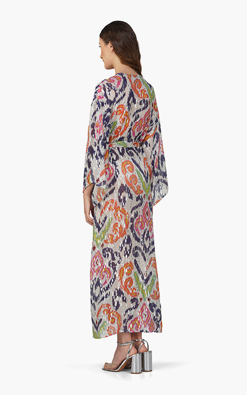 Set of 6 Multi Abstract  Gloria Cover Up (S,M,L)