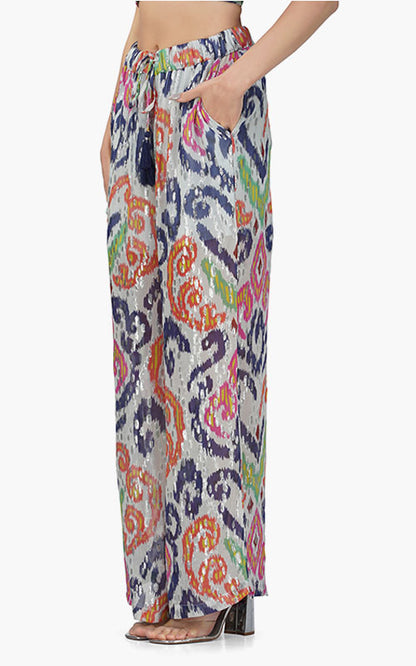 Set of 6 Multi Abstract  Gloria Pant (S,M,L)