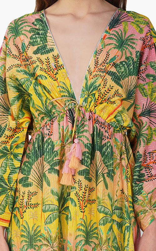 Set of 6 Endless Summer Printed Maxi Dress (S,M,L)