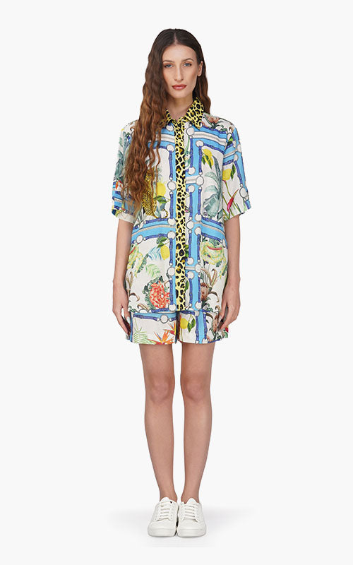 Set of 6 Jungle Paradise Printed Shirt (S,M,L)