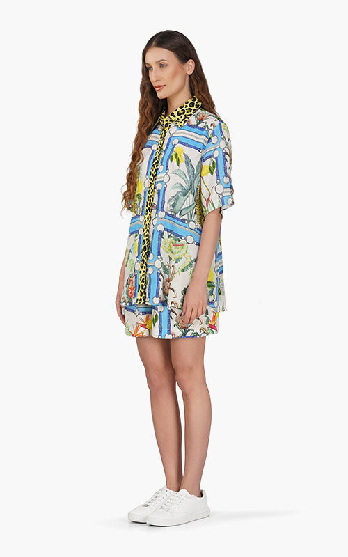 Set of 6 Jungle Paradise Printed Shirt (S,M,L)