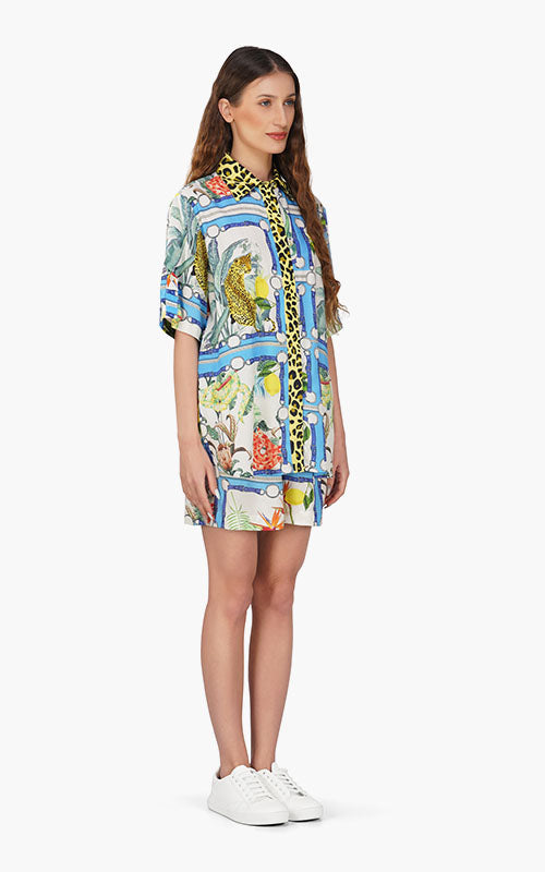 Set of 6 Jungle Paradise Printed Shirt (S,M,L)