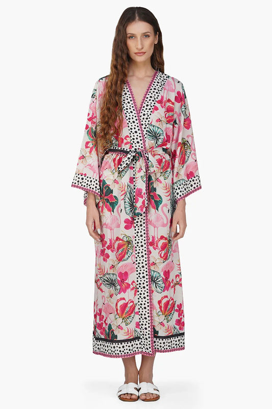 Set of 6 Flamingo Paradise Cover Up  (S,M,L)