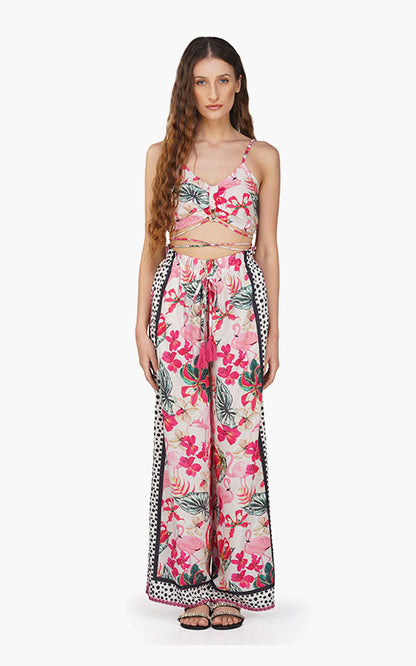 Set of 6 Flamingo Paradise Printed Pants (S,M,L)