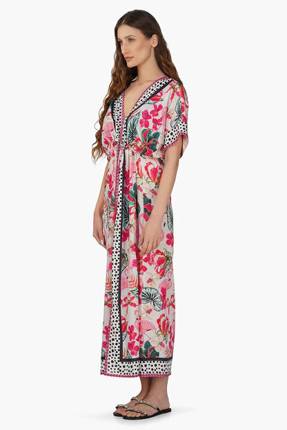 Set of 6 Flamingo Paradise Printed Dress (S,M,L)