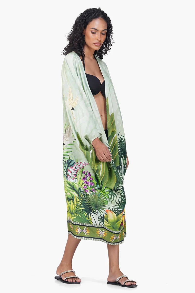 Set of 6 Olivia Printed Cover Up  (S,M,L)